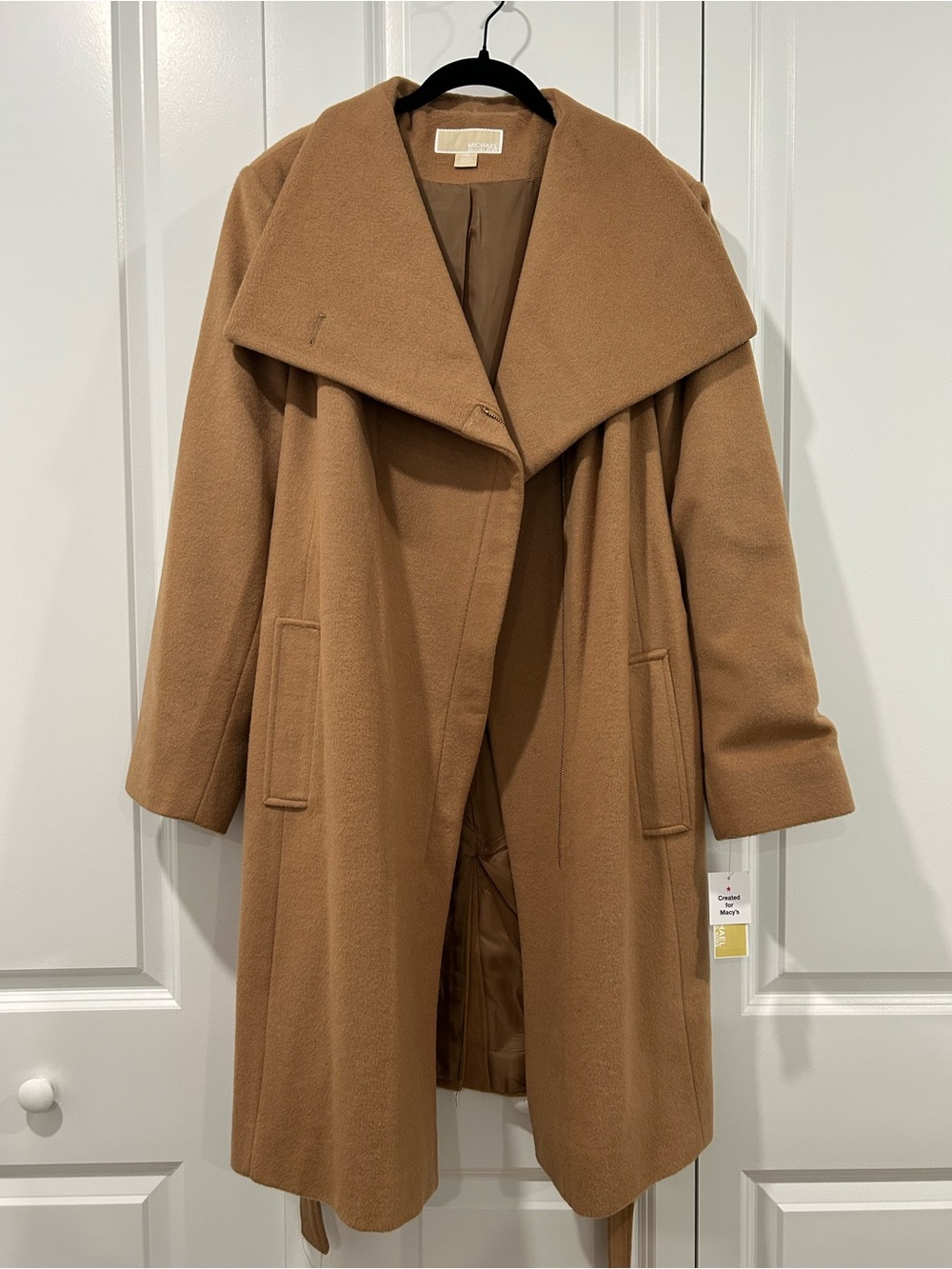 Michael Kors Camel Trench Coat with Tag